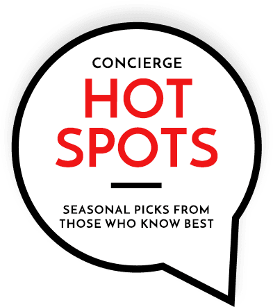 Concierge Hot Spots