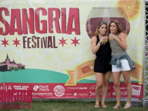 Mom & Daughter at the Sangria Festival