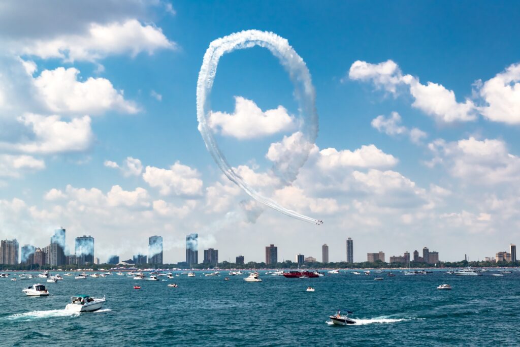 11 Prime Spots To Watch The Chicago Air & Water Show