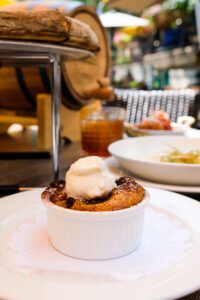 4th Course: The Chocolate Cherry Clafoutis