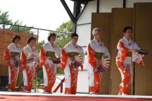 Minyo Folk Dance at Ginza Holiday Festival