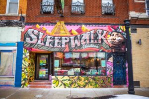 Storefront of Sleep Walk