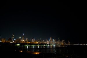 Skyline from Shedd After Hours